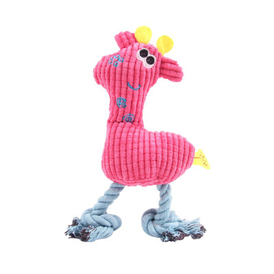 

Plush Dog Puppy Chew Toys Corn Grain Squeaky Sounding Toys Dogs Teeth Cleaning Training Molar Anti-bite Dogs Toys For Small Dogs