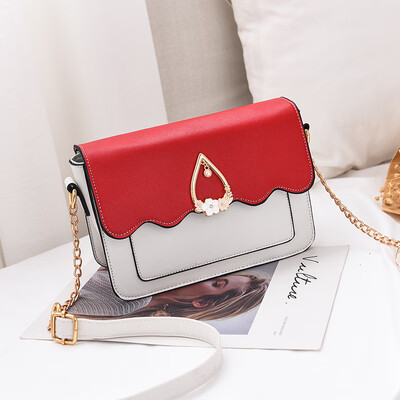 

Womens new wave Korean fashion Joker chain bag shoulder Messenger bag girl small square bag
