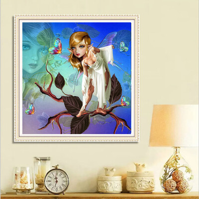 

Gobestart 5D DIY Diamond Painting Embroidery Round Diamond Home Decor Gift
