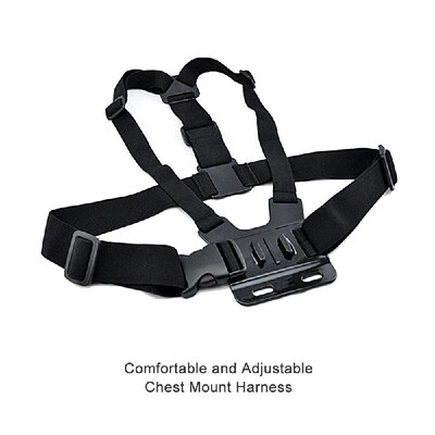 

Comfortable Chest Mount Harness J Hook Bucket Mount & Adapter & Long Screw Camera Holder Kit for DJI OSMO Pocket 3-axis Stabil