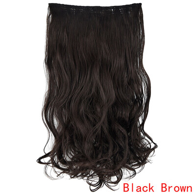 

Gobestart U-shaped Half Head Cover Whit 7 Clip Fashion In Hair ExtensionsCurly Pretty Wom