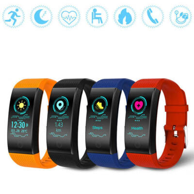 

UK Waterproof Smart Watch Heart Rate Monitor Bracelet Wristband For iOS Android