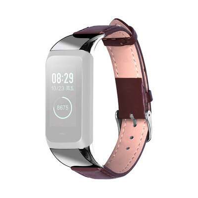 

〖Follure〗Leather Wrist Watch Strap Band Buckle Belt Replaceme For Amazfit COR 2 Watch