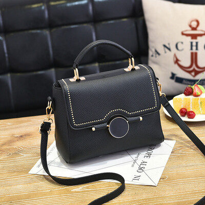 

Korean version of the tide handbag fashion simple handbags wild Messenger bag