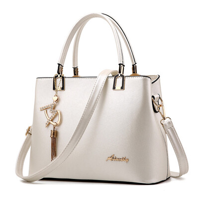 

Tailored Fashion Women Leather Crossbody Bag Shoulder Bag Messenger Bag Hangbag Black