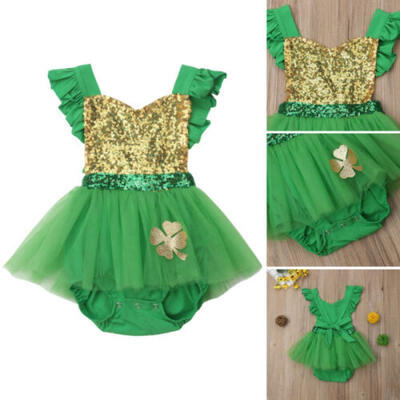 

Toddler Cute Baby Kids Girl Tulle Jumpsuit Bodysuit Romper Sunsuit Outfits 0-24M