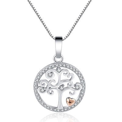 

1 Pcs The Tree of Life Pendant Necklace 925 Silver Pendant
