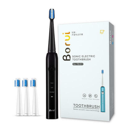 

BORUI TB-011 Adult Ultrasonic Soft Hair Electric Toothbrush