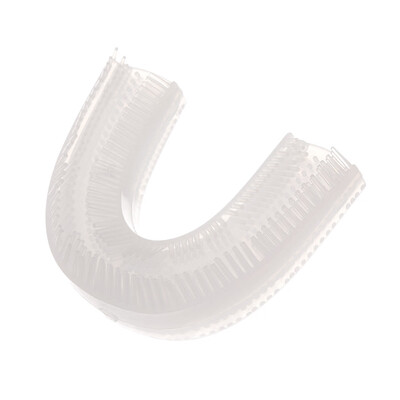 

360 Degree Automatic Sonic Electric Toothbrush Head U Type Replacement Toothbrush Heads Silicone Tooth Whitening Heads