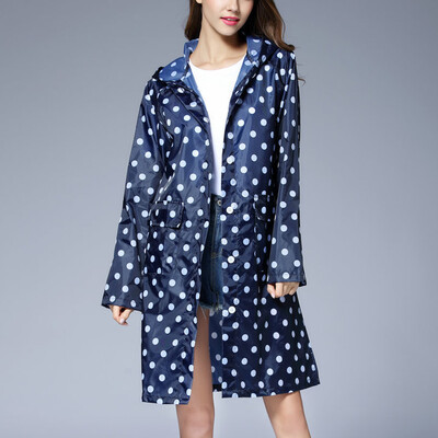 

〖Follure〗Womens Wave Rain Jacket Outdoor Waterproof Windproof Coat Outwear