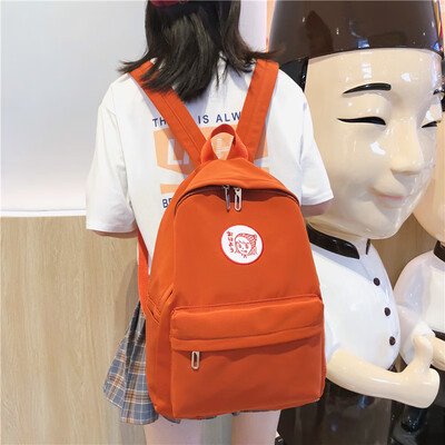

Young girl heart junior high school schoolbag female Korean high school sen department backpack tide brand female ins wind wild Ja