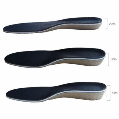 

Soft Air Cushion Height Plantar Increase Elevator Shoe insoles Lifts Pad Taller