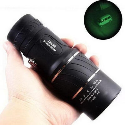 

Day & Night 16X52 Focus Zoom Outdoor Travel HD OPTICS BK4 Monocular Telescope Hot Pro