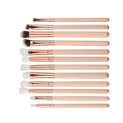

〖Follure〗12x Pro Makeup Brushes Set Foundation Powder Eyeshadow Eyeliner Lip Brush