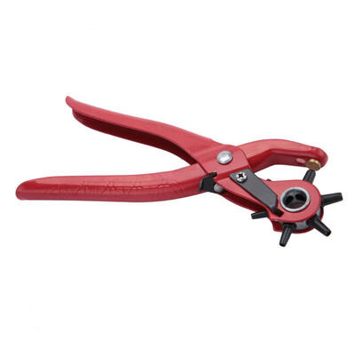 

Greensen 9 inch Leather Belt Hole Punch Plier Eyelet Snap Punch Pliers Household Leathercraft Tool
