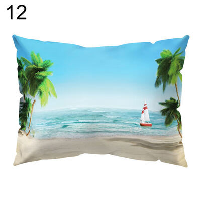 

Fresh Starfish Shell Throw Pillow Protector Case Cushion Cover Bedding Articles