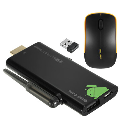 

V21 Mini PC Android 51 TV Dongle Stick Quad-core RK3229 1G 8G Bluetooth Miracast DLNA Airplay WiFi