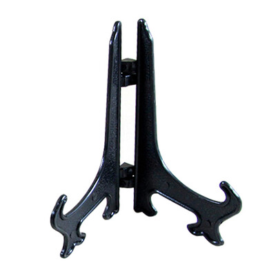 

Black And Transparent Plastic Plate Photo Display Stand Picture Frame Easel Holder Ceramic Plate Bracket