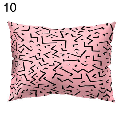 

Love Heart Dot Lips Pillow Cover Cushion Case Home Car Sofa Bedroom Hotel Decor