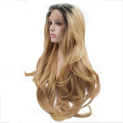 

〖Follure〗Curly Wig Glueless Lace Wigs Black Women Indian Remy Human Hair Lace Front
