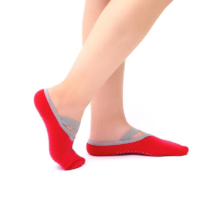 

Women Professional Anti Slip Bandage Sports Yoga Socks Ladies Ventilation Pilates Ballet Socks Dance Sock Slippers