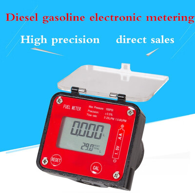 

Digital Oval Gear Diesel Flow Meter Sensor Counter Indicator Flowmeter Viscous liquidheavy oilpolyvinyl alcoholresins G12