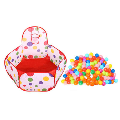 

Children Kids Ocean Ball Pit Pool Game Play Tent with 100pcs Ocean Balls