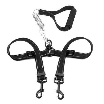 

Adjustable Double Dog Leash Reflective Leashes for Training Walking Two Dog