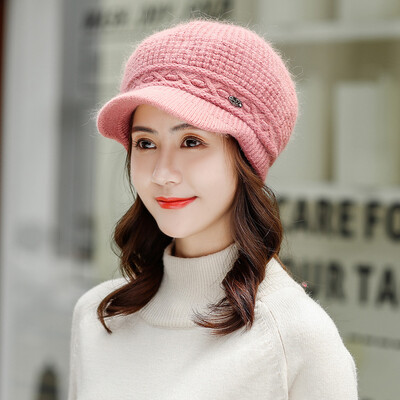 

Tailored Women Winter Warm Cap Scarf Beret Baggy Knit Crochet Beanie Hat Ski Cap