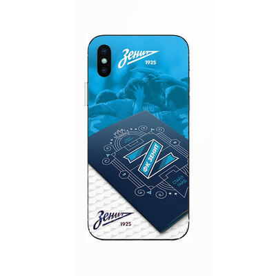 

FC Zenit football Club Logo soft silicone Painting Case For Apple iPhone 6 6s 7 8 Plus X XR XS Max Soft TPU Printed Cover