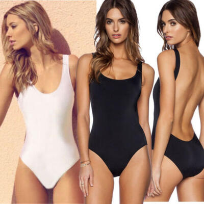 

Women One Piece Bikini Monokini Swimsuit Padded BeachWear Swimwear Underwear