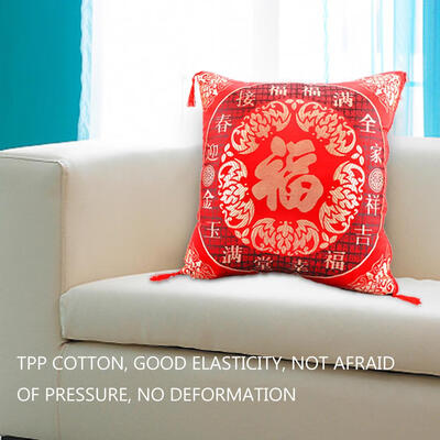 

Greensen Chinese New Year Style Wedding Pillows Christmas Home Decors With Pillow Case Chinese Style Pillows Chinese Red Pillows