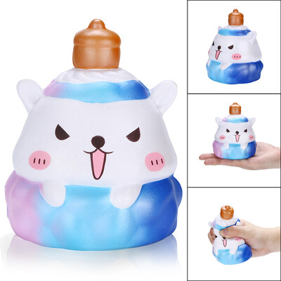

Siaonvr 12CM Squishy Pinecone Bear Cream Scented Slow Rising Stress Reliever Squeeze Toy