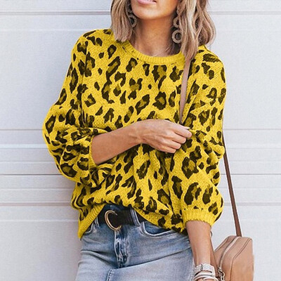 

〖Follure〗Womens Fashion Solid Casual O-Neck Shoulder Pocket Knitted Sweater Knitwear Top