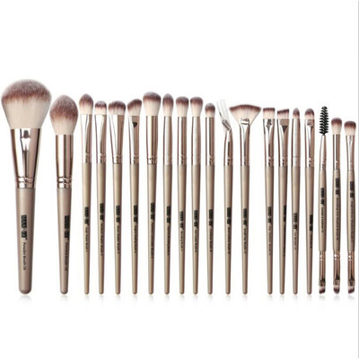 

20pcs Eye Makeup Brushes Kit Smudge Foundation Blush Brush Lip Eyeshadow Eyelash Eyebrow Brush Set Cosmetic