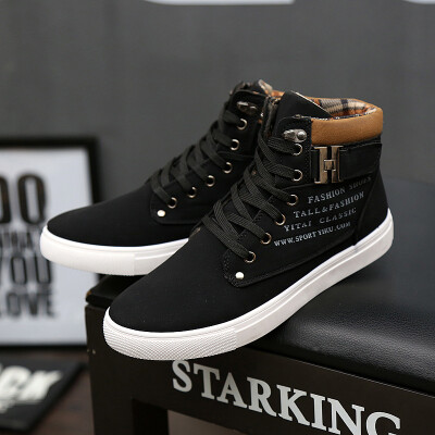 

Mens shoes high-top shoes Retro casual mens fashion Martin boots