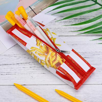 

Toponeto 1PC Cute Fruit Pencil Cases Pencil Bag Girls Stationery Office Mini Wallet Pouch