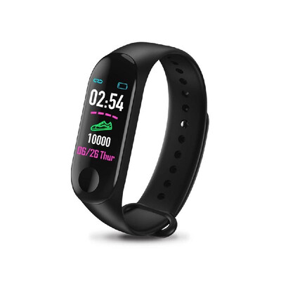 

Intelligence Color Screen Band Watch Sports Bracelet BT Wristband Fitness Monitor Blood Pressure Heart Rate Monitoring Wristbands