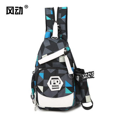 

Mens Messenger Bag Oxford cloth waterproof bag chest