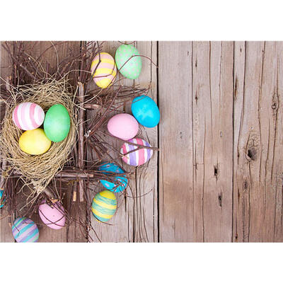 

Happy Easter Egg Photography Backdrop Festival Party Decor Photo Background