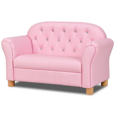 

Kids Sofa Princess Armrest Chair Loveseat