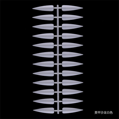 

〖Follure〗Nail tip long salon fake nail piece finished 240 pieces half stick art long nail