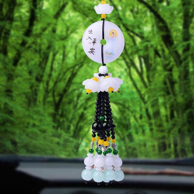 

New safety buckle vehicle pendant vehicle rearview mirror obsidian gourd hanging vehicle interior decoration ornaments