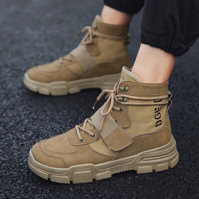 

Joker mens Martin boots wild high Martin shoes casual retro tooling boots leisure