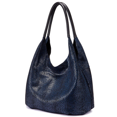 

REALER genuine leather shoulder bag designer handbags women bags fashion Hobo bag ladies bags large capacity female