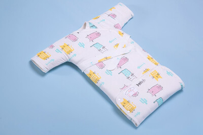 

ZI JIE Winter Baby Skin-friendly Cotton Sleeping Bag Breast Protector Washable 7892