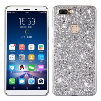 

MOONCASE Vivo X20 Glitter TPU-Silver