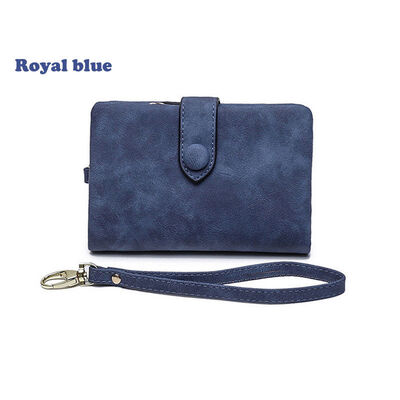 

2019 New Style Hot Fashion Women Short Wallet PU Leather Small Clutch Purse Money Holders Short Solid Wallets