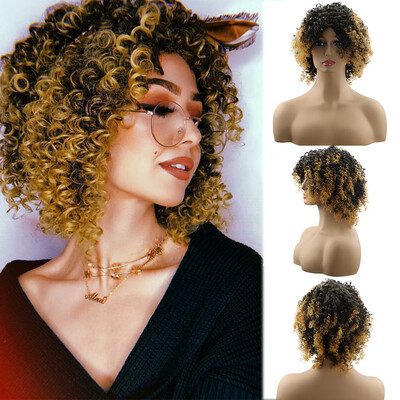 

〖Follure〗Womens Fashion Wig Brown Synthetic Hair Long Wigs Wave Curly Wig