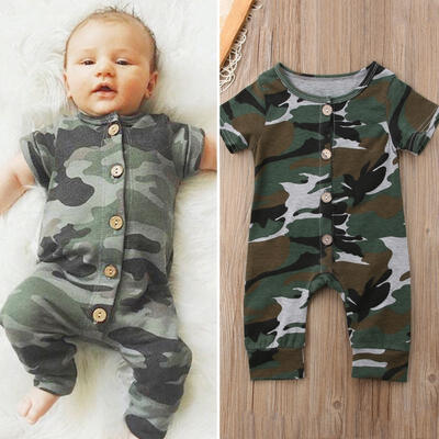

Newborn Toddler Baby Boy Girl Bodysuit Outfit Costume Romper Cotton Clothes
